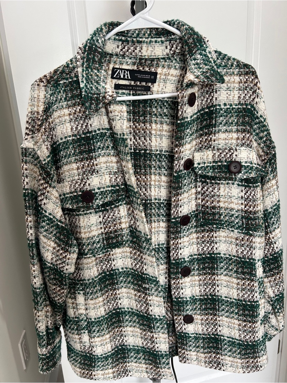 Plaid jacket